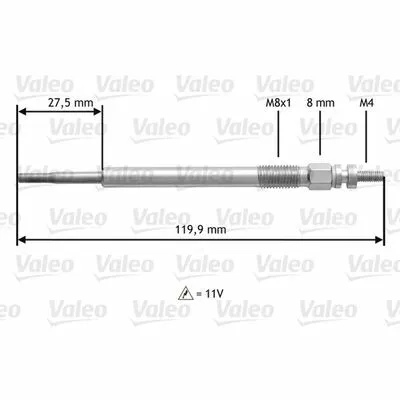 VALEO 345123 Candeletta Nuovo Arrivo