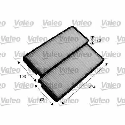 VALEO ESSENTIAL 715536 Filtro, Aria Abitacolo Spedizione Espresso