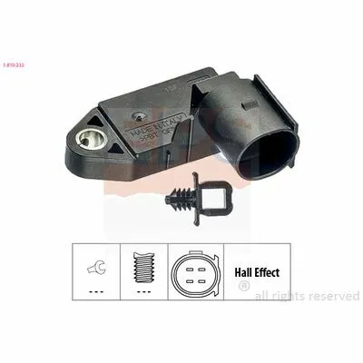 EPS Made in Italy - OE Equivalent 1.810.232 Interruttore Luce Freno Ultime Pezzi