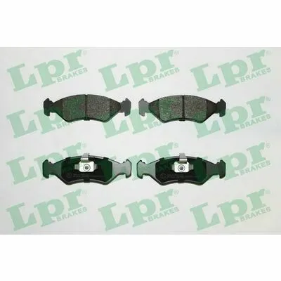 Ultime Pezzi LPR 05P655 Kit Pastiglie Freno, Freno a Disco