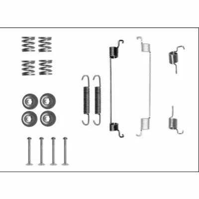 Nuova Collezione TEXTAR 97039700 Kit Accessori, Ganasce Freno