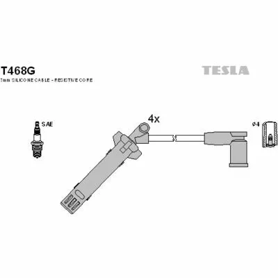 Promozione Esclusiva TESLA T468G Cavo Accensione