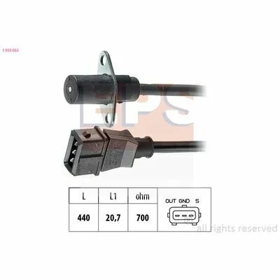 EPS Made in Italy - OE Equivalent 1.953.022 Generatore di Impulsi, Albero a Gomiti Più Venduto