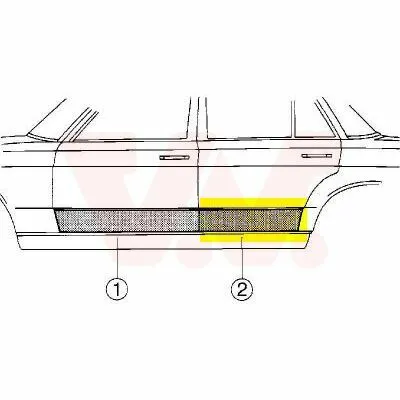 Miglior Prezzo VAN WEZEL 3010178 Portiera, Carrozzeria