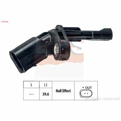 EPS Made in Italy - OE Equivalent 1.960.009 Sensore, N° Giri Ruota Must-Have
