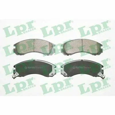 Super Prezzo LPR 05P578 Kit Pastiglie Freno, Freno a Disco