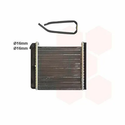 Soddisfatti O Rimborsati VAN WEZEL 37006206 Scambiatore Calore, Riscaldamento Abitacolo