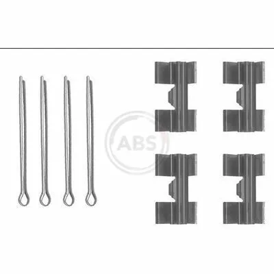 A.B.S. 0969Q Kit Accessori, Pastiglia Freno Spedito Oggi