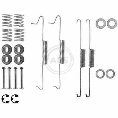 A.B.S. 0623Q Kit Accessori, Ganasce Freno Spedizione Espresso