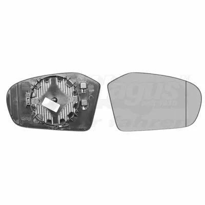 Prezzo Conveniente VAN WEZEL * HAGUS * 3017838 Vetro Specchio Retrovisore
