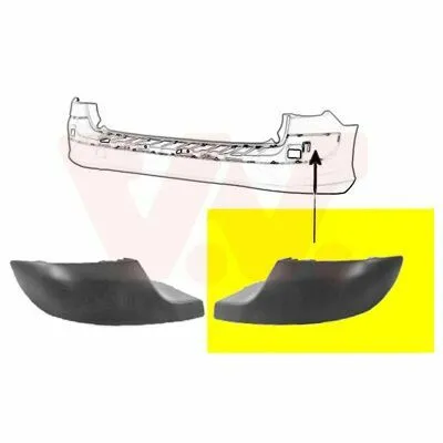 Economico VAN WEZEL 4042558 Modanatura Decorativa/ Protettiva, Paraurti
