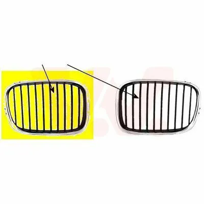 Saldi VAN WEZEL ** Equipart ** 0637514 Griglia Radiatore