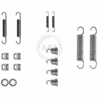 Ultime Pezzi A.B.S. 0612Q Kit Accessori, Ganasce Freno