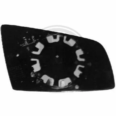 DIEDERICHS 1224127 Vetro Specchio Retrovisore Super Prezzo