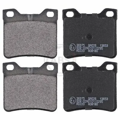 Compra Adesso A.B.S. 36975 Kit Pastiglie Freno, Freno a Disco