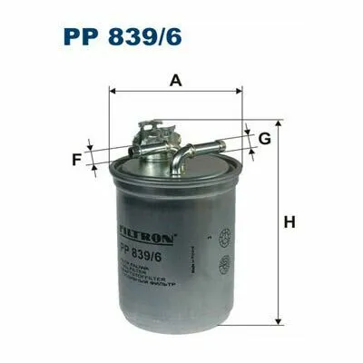 FILTRON PP 839/6 Filtro Carburante Prezzo Basso
