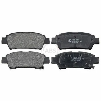 Ultimissimo Modello A.B.S. 37228 Kit Pastiglie Freno, Freno a Disco