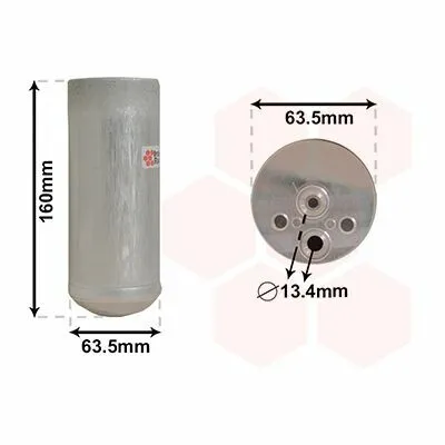 VAN WEZEL 0600D063 Essiccatore, Climatizzatore Scelto Dai Clienti