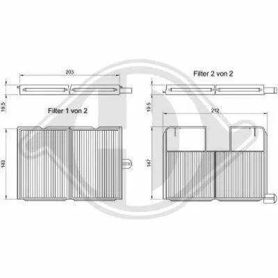 DIEDERICHS Climate DCI0803S Filtro, Aria Abitacolo Miglior Prezzo