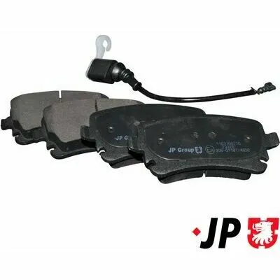 JP GROUP 1163706210 Kit Pastiglie Freno, Freno a Disco Occasione