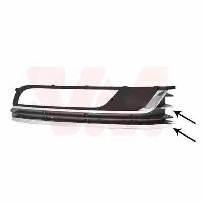 Promozione VAN WEZEL ** Equipart ** 5740596 Griglia di Ventilazione, Paraurti
