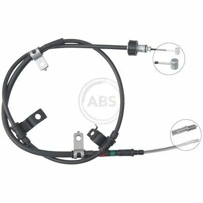 Prezzo Basso A.B.S. K17505 Cavo Comando, Freno Stazionamento