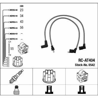 NGK 0542 Cavo Accensione Scelto Dai Clienti