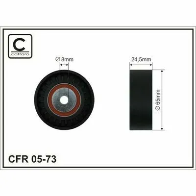 Offerta Lampo CAFFARO 05-73 Galoppino/Guidacinghia, Cinghia Poly-V