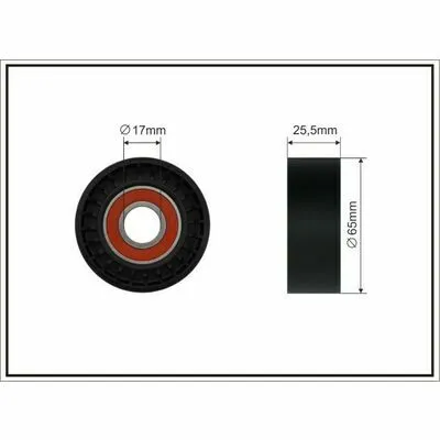 CAFFARO 05-97 Galoppino/Guidacinghia, Cinghia Poly-V Direttamente Dal Produttore