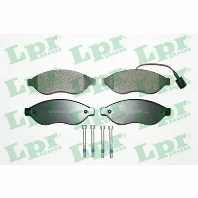 LPR 05P1287 Kit Pastiglie Freno, Freno a Disco Prezzo Scontato