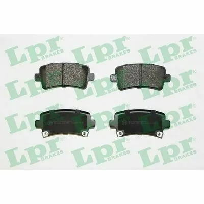 LPR 05P1584 Kit Pastiglie Freno, Freno a Disco Compra Adesso