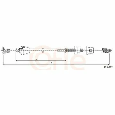 COFLE 11.0272 Cavo Acceleratore Affare
