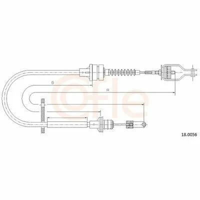 Offerta Del Giorno COFLE 18.0056 Cavo Comando, Comando Frizione