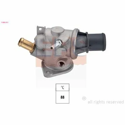 Solo Oggi EPS Made in Italy - OE Equivalent 1.880.411 Termostato, Refrigerante