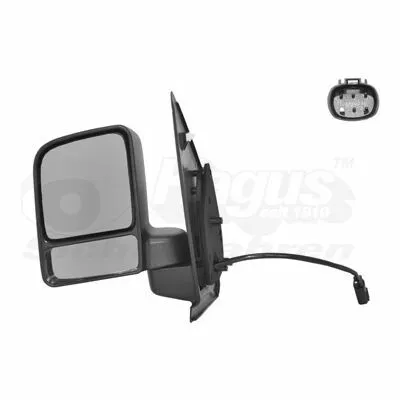 Esclusivo VAN WEZEL * HAGUS * 1884807 Specchio Retrovisore Esterno