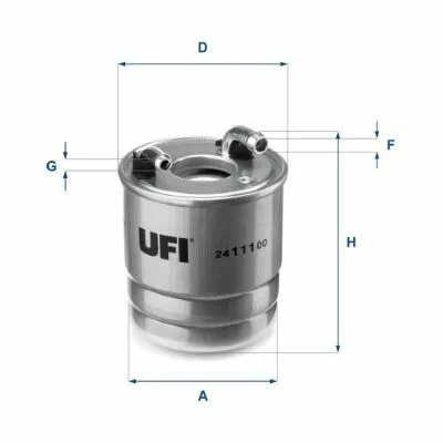UFI 24.111.00 Filtro Carburante Vendita Finale