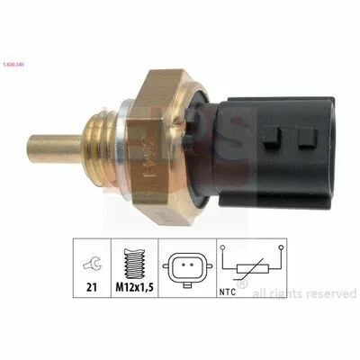 EPS Made in Italy - OE Equivalent 1.830.341 Sensore, Temperatura Refrigerante Miglior Prezzo