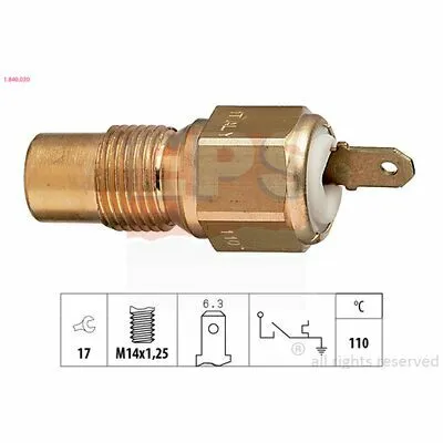 Quantità Limitata EPS Made in Italy - OE Equivalent 1.840.030 Sensore, Temperatura Refrigerante