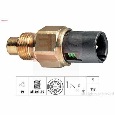 Prezzo Basso EPS Made in Italy - OE Equivalent 1.840.111 Sensore, Temperatura Refrigerante
