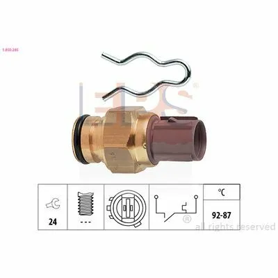 EPS Made in Italy - OE Equivalent 1.850.285 Sensore, Temperatura Refrigerante Ultimissimo Modello