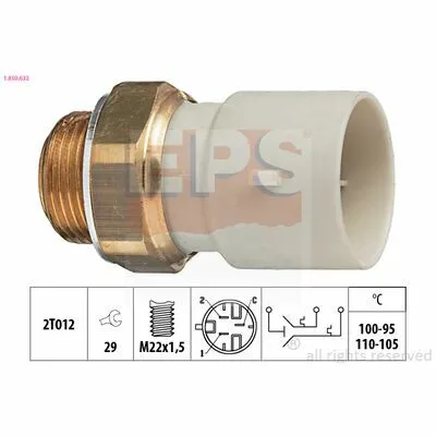 Prezzo Di Fabbrica EPS Made in Italy - OE Equivalent 1.850.632 Sensore, Temperatura Refrigerante