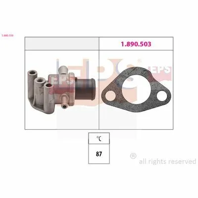 Scelto Dai Clienti EPS Made in Italy - OE Equivalent 1.880.109 Termostato, Refrigerante