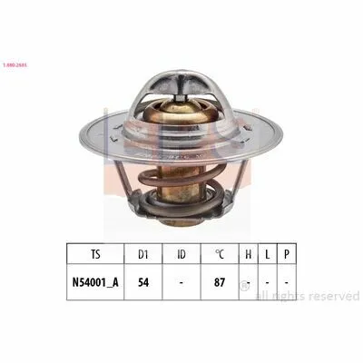 Ordina Subito EPS Made in Italy - OE Equivalent 1.880.268S Termostato, Refrigerante