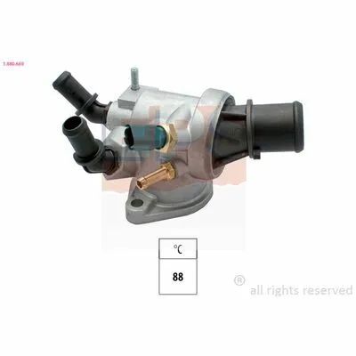 Offerta Lampo EPS Made in Italy - OE Equivalent 1.880.669 Termostato, Refrigerante