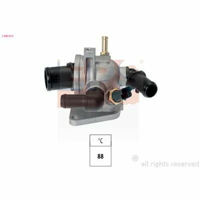 EPS Made in Italy - OE Equivalent 1.880.673 Termostato, Refrigerante Offerta Del Giorno