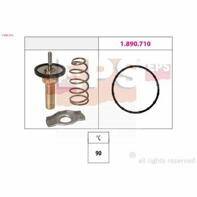 Affare EPS Made in Italy - OE Equivalent 1.880.774 Termostato, Refrigerante