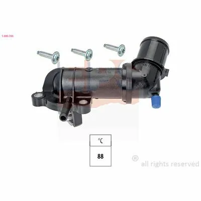 Reso Gratuito EPS Made in Italy - OE Equivalent 1.880.786 Termostato, Refrigerante