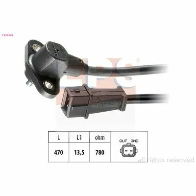 EPS Made in Italy - OE Equivalent 1.953.003 Generatore di Impulsi, Albero a Gomiti Professionale