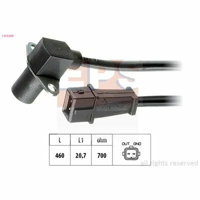 Prezzo Di Fabbrica EPS Made in Italy - OE Equivalent 1.953.030 Generatore di Impulsi, Albero a Gomiti