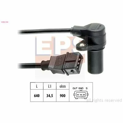 Promozione EPS Made in Italy - OE Equivalent 1.953.155 Generatore di Impulsi, Albero a Gomiti